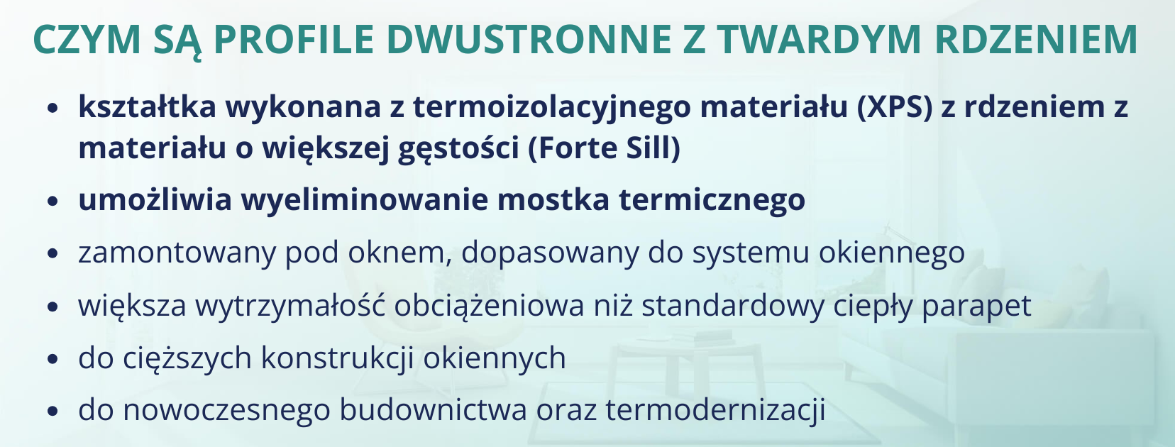 Czym jest ciepły parapet?